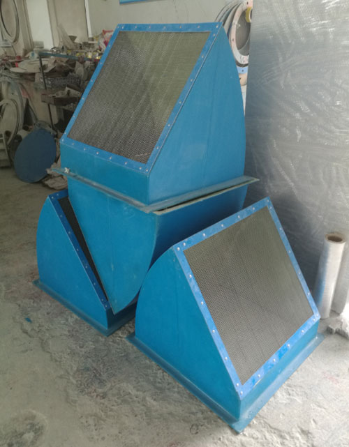 方形軸流風機防雨罩